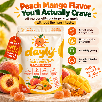 DAYLY™ Turmeric Curcumin Gummies